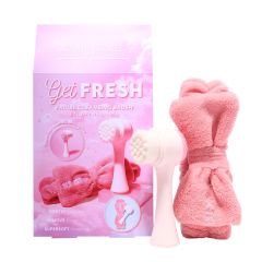 Sunkissed Get Fresh Facial Brush & Headband Gift Set