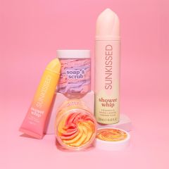 Sunkissed Whipped Shower Essentials Bath & Body Gift Set Bundle