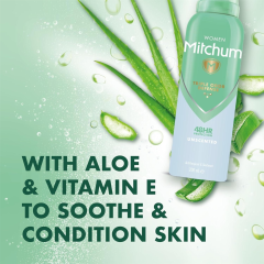 Mitchum Women Triple Odor Defense 48H Antiperspirant Unscented 200ml