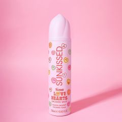 Sunkissed x Love Hearts Shower Whip Lemon Sherbet Shower Foam 250ml