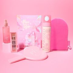 Sunkissed Pure Glow Medium Tanning Gift Set & Mirror