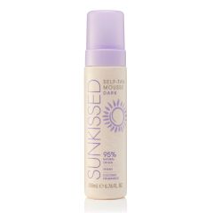 Sunkissed Self Tanning Mousse Dark 200ml