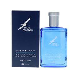 Blue Stratos Pre Electric Shaving Lotion 100ml for Him