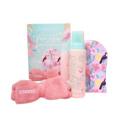 Sunkissed Pure Glow Super Size 300ml Tanning Gift Set Ultra Dark