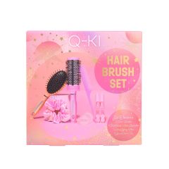 Q-Ki Christmas Hair Brush Gift Set 7PC