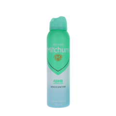 Mitchum Women 48H Antiperspirant Unscented 150ml