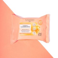 Sunkissed Skin Vitamin C Cleansing Wipes 25 Pack