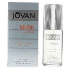 Jovan Platinum Musk Eau de Cologne Spray for Him 88ml