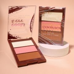 Sunkissed Cookies & Cream Face Trio Palette