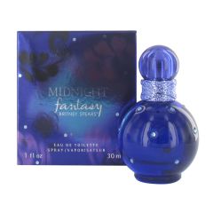 Britney Spears Midnight Fantasty Eau de Toilette Spray for Her 30ml