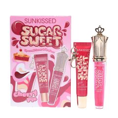 Sunkissed Sugar Sweet Lip Duo Gift Set Cherry Pie 16ml