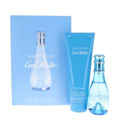 Davidoff Cool Water Eau de Toilette Spray 30ml Gift Set for Her