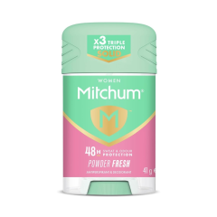 Mitchum Women Triple Odor Defense 48H Antiperspirant Powder Fresh 41g