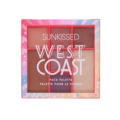 Sunkissed California Dreaming West Coast Face Palette - Eyeshadow, Bronzer, Highlighter