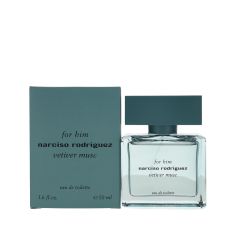 Narciso Rodriguez Vetiver Musc Eau de Toilette Spray for Him 50ml