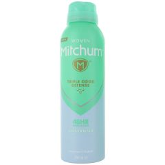 Mitchum Women Triple Odor Defense 48H Antiperspirant Unscented 200ml