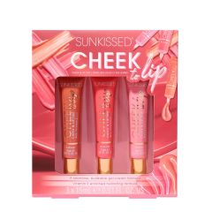 Sunkissed Cheek To Lip Tint Trio 15ml Gift Set - #Gleam #Bloom, #Flush