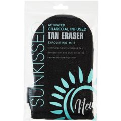 Sunkissed Activated Charcoal Infused Tan Eraser Exfoliating Mitt