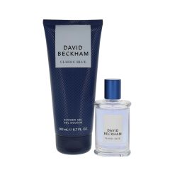 David Beckham Classic Blue Eau de Toilette Spray 50ml Gift Set For Him