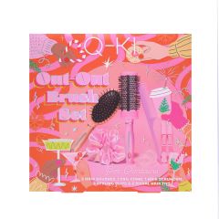 Q-KI Out-Out Hair Brush Gift Set