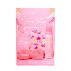 Sunkissed Pure Glow Super Size 300ml Tanning Gift Set Medium