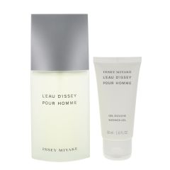 Issey Miyake L'Eau D'Issey Pour Homme Eau de Toilette Spray 75ml Gift Set For Him