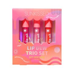 Sunkissed Gift Lip Dew Trio Gift Set 3x4.3ml