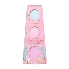 The Kind Edit Co. Utopia Fizzer Pyramid  - 30g Bath Fizzers, 50g Bath Fizzers, 80g Bath Fizzers