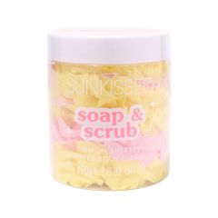 Sunkissed Soap and Scrub Whipped Body Cleanser Lemon Sherbet 250g