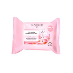 Sunkissed Skin Collagen Cleansing Wipes 25 Pack