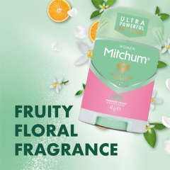 Mitchum Women Triple Odor Defense 48H Antiperspirant Powder Fresh 41g