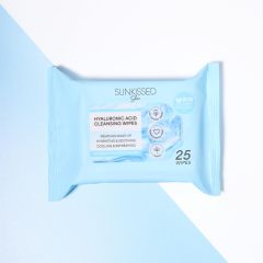 Sunkissed Skin Hyaluronic Acid Cleansing Wipes 25 Pack