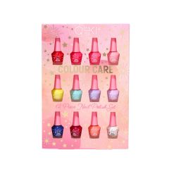 Q-KI Colour Care Nail Polish Set 12 PCS