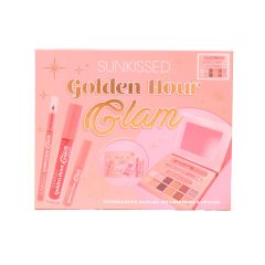 Sunkissed Golden Hour Glam Makeup Gift Set