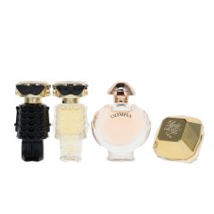 Paco Rabanne 4 Piece Miniature Eau de Parfum Gift Set For Her