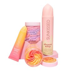 Sunkissed Whipped Shower Essentials Bath & Body Gift Set Bundle