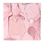 The Kind Edit Co. Signature Hot Water Bottle Gift  - Hot Water Bottle, 50g Bath Fizzer, 120ml Body Butter