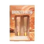 Sunkissed Bronzed Glow Liquid Bronzer Duo Gift Set 2 x 15ml