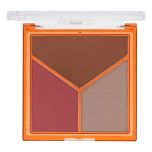Sunkissed Chestnut Glow Face Trio Palette - Bronzer,  Blusher, Highlighter