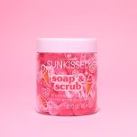 Sunkissed Soap and Scrub Whip Strawberry Swirl Body Cleanser 250g