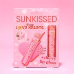 Sunkissed x Love Hearts Lip Gloss and Holder