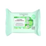 Sunkissed Skin Cucumber Cleansing Wipes 25 Pack