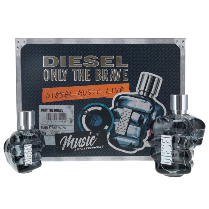 Diesel Only The Brave 125ml Eau de Toilette Gift Set 35ml Eau de