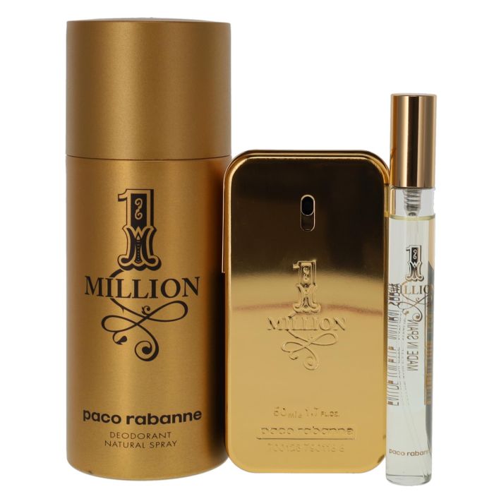 Aftershave Million 50ml Gift Set Paco Rabanne Million 50ml Eau De