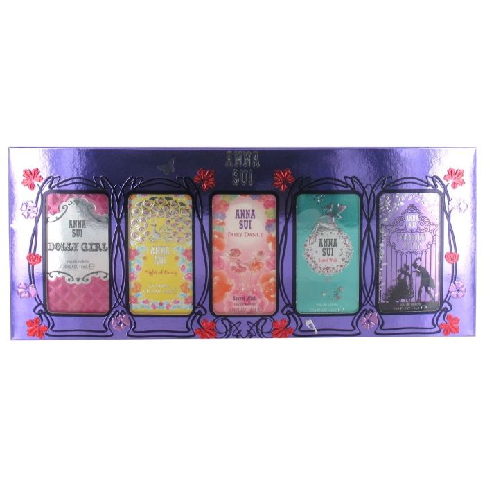 Anna Sui Miniature Gift Set 4ml Eau de Toilette Dolly Girl, Flight of