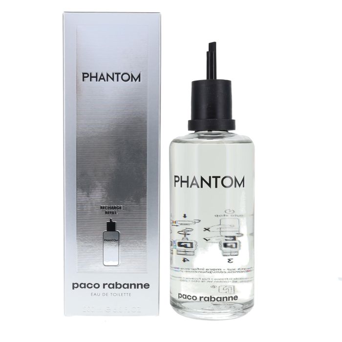 Paco Rabanne Phantom 200ml Eau de Toilette Refill for Him