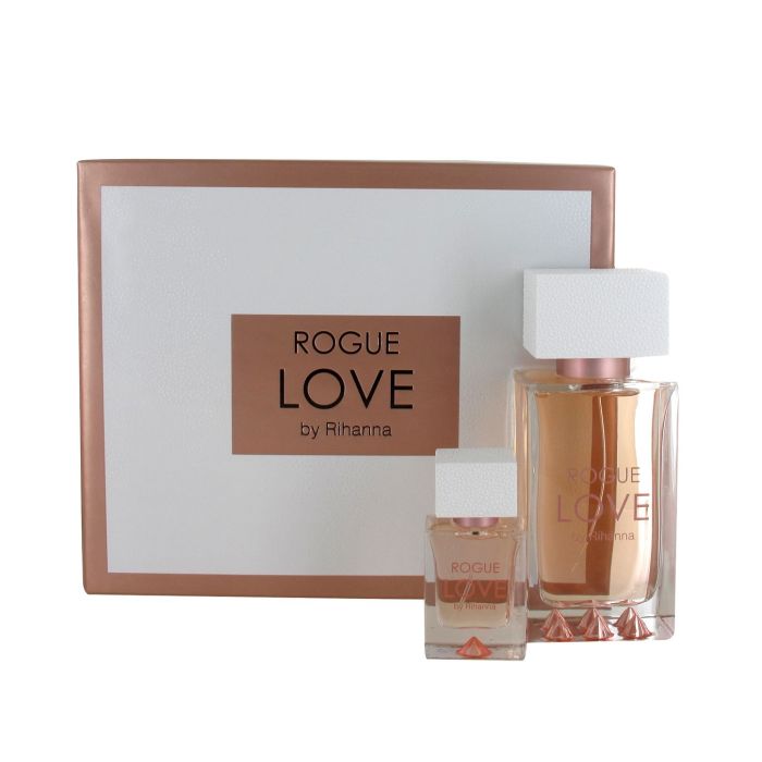 Rihanna Gift Set Rogue Love 125ml Eau de Parfum, Body Lotion