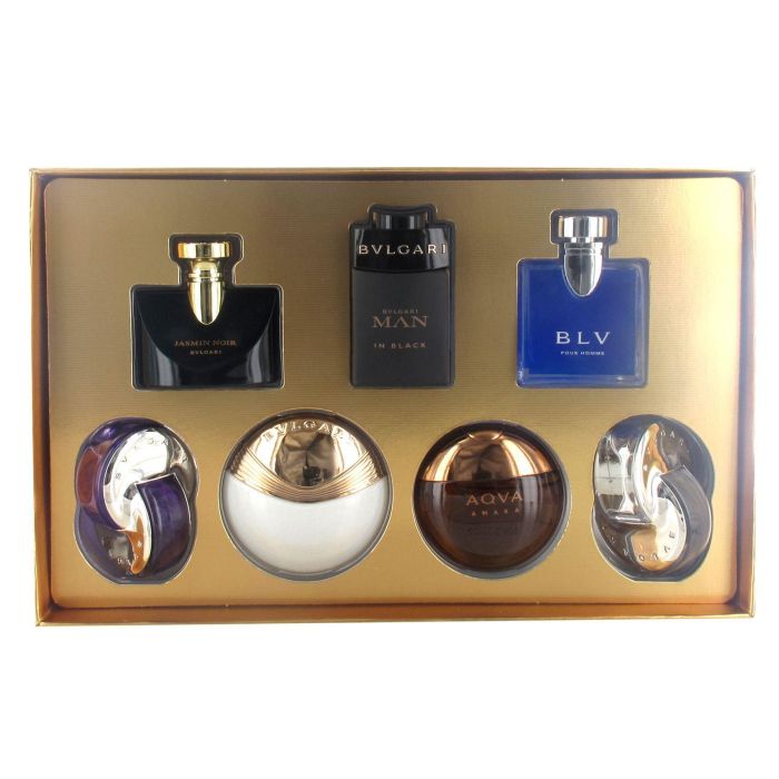 Bvlgari Ladies and Mens Minature Gift Set - Jasmin Noir 5ml EDP