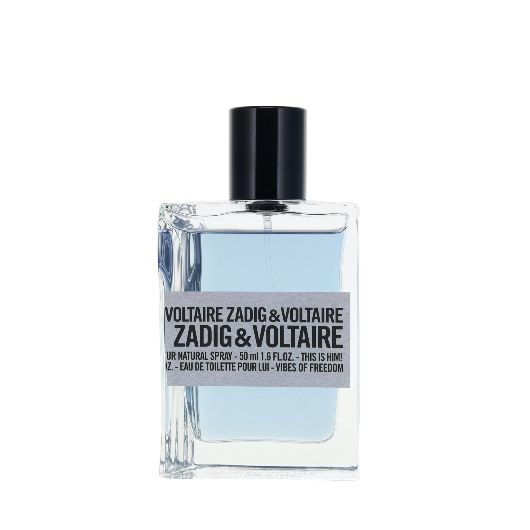 Zadig & Voltaire This is Him. Vibes of Freedom EDT Spray for Him 50ml at Perfume Plus Direct