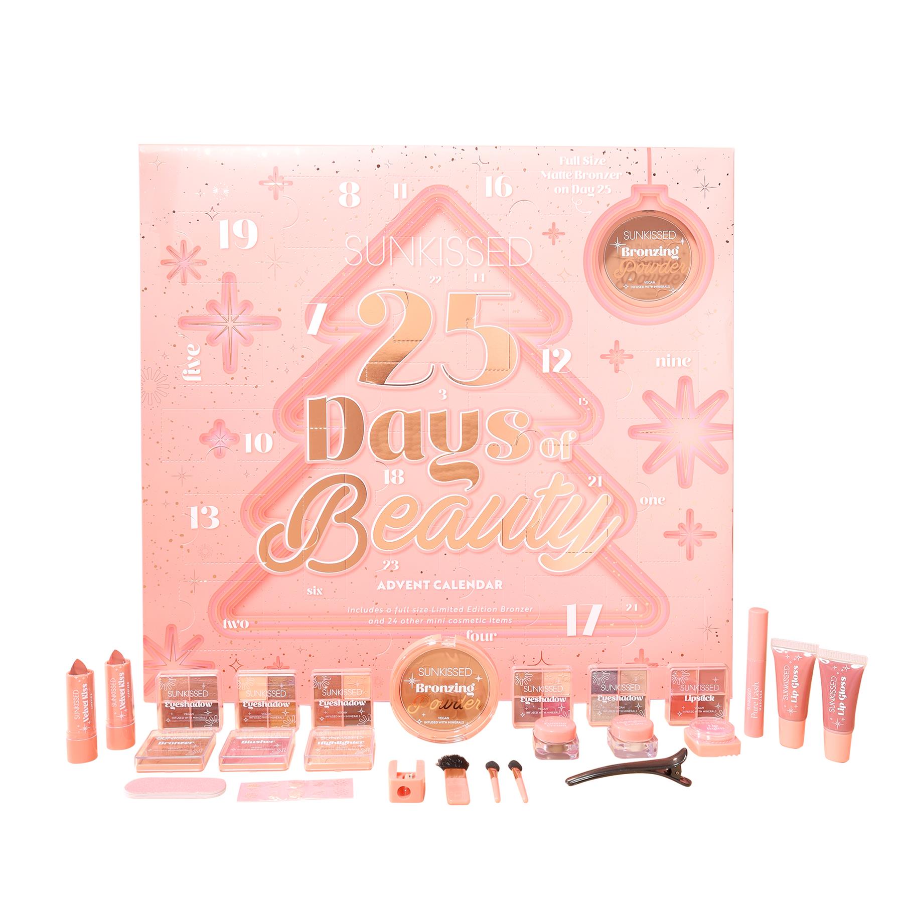 Sunkissed 25 Days of Beauty Makeup Advent Calendar at Perfume Plus Direct
